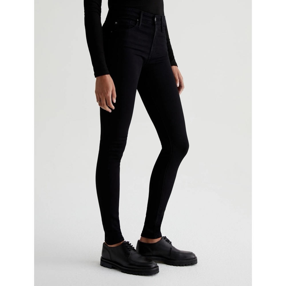 Adriano Goldschmied The Farrah Skinny Black High Rise Stretch Jeans Size 27 R